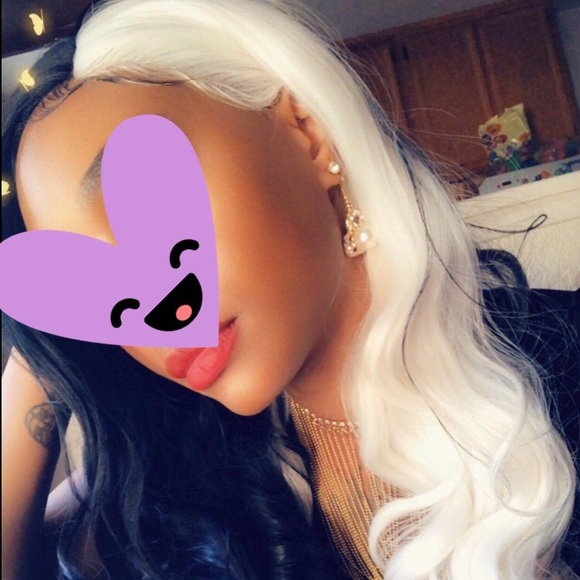 ?CRUELLA DEVILLE LACE FRONT  HALLOWEEN  WIG ? main image 5